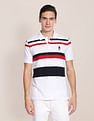 U.S. Polo Assn. Signature Stripe Pique Polo Shirt