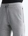 USPA Active Heathered Slim Fit Active Shorts