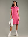 Tommy Hilfiger Cotton Polo Collar T-Shirt Dress