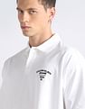 Calvin Klein Ribbed Collar Cotton Polo Shirt