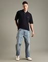 Tommy Hilfiger Solid Regular-Fit Cotton Polo Shirt