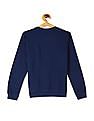 U.S. Polo Assn. Kids Crew Neck Brand Print Sweatshirt