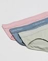 Calvin Klein Underwear Low Rise Solid Multi Briefs - Pack of 4
