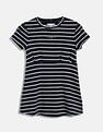 Tommy Hilfiger Kids Girls Striped Regular-Fit Cotton Dress