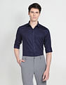 Arrow Geometric Patterned Slim Shirt