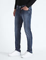 Flying Machine Mid Rise Stone Wash Jeans