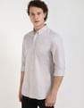 Calvin Klein Jeans Solid Regular-Fit Oxford Woven Shirt