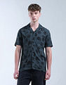 Flying Machine All Over Printed Digitopia Shirt