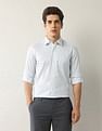 Arrow Geometric Printed Manhattan Slim Fit Shirt