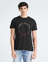 Tommy Hilfiger Transitional Cotton Typographic Print T-Shirt