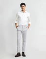 Arrow Newyork Smart Flex Super Slim Fit Trousers