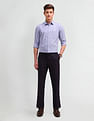 Arrow Slim Fit Micro Checked Shirt
