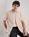 Calvin Klein Jeans Striped Regular-Fit Poplin Woven Shirt