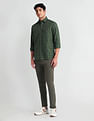 Arrow Sports Tartan Check Twill Shirt