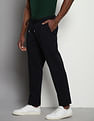 Tommy Hilfiger Pleated Front Solid Trousers