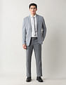 Arrow Zero Calorie Slim Fit Textured Blazer