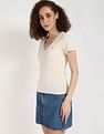 Tommy Hilfiger Solid Slim-Fit Cotton T-Shirt