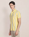 U.S. Polo Assn. Vertical Stripe Birdseye Polo Shirt