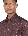 Arrow Manhattan Slim Fit Printed Formal Shirt