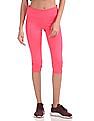 U.S. Polo Assn. Women Solid Active Cropped Leggings