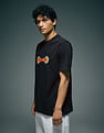 Flying Machine Abstract Printed Relaxed Fit T-Shirt
