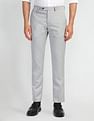 Arrow Mid Rise Carson Tapered Fit Trousers