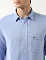 Arrow Sport Pure Linen Slim Fit Shirt