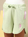 U.S. Polo Assn. Kids Girls Solid Regular Fit Shorts