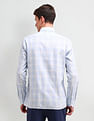 Arrow Manhattan Slim Fit Windowpane Checked Shirt