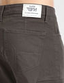 Flying Machine Mid Rise Slim Fit Cargo Jeans
