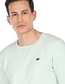 Arrow Sports Solid Crew Neck Sweat Shirt