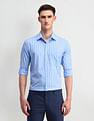Arrow Liberty Classic Fit Vertical Stripes Shirt