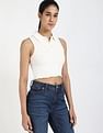 Tommy Hilfiger Self-Design Regular-Fit Cotton Polo T-Shirt