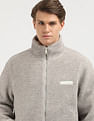 Tommy Hilfiger Monotype Textured Fleece Sweatshirt