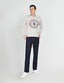 U.S. Polo Assn. Denim Co. Crew Neck Graphic Print Sweater