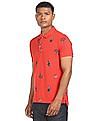 U.S. Polo Assn. Denim Co. Pique Printed Polo Shirt