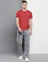 Calvin Klein Curved Hem Badge Logo T-Shirt