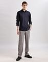 Calvin Klein Jeans Vertical Stripes Slim Fit Plain Woven Shirt