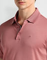 Arrow Solid Cotton Polo Shirt