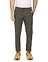 U.S. Polo Assn. Austin Tapered Fit Solid Trousers
