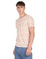 Flying Machine All Over Print Cotton T-Shirt