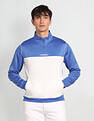 Flying Machine High Neck Polyester Sweatshirt