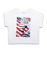 U.S. Polo Assn. Kids Girls Resort Graphic Cotton T-Shirt