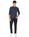 Flying Machine Slim Tapered Fit Twill Trousers