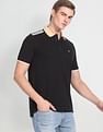 Arrow Solid Compact Cotton Polo Shirt