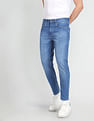 Flying Machine Stone Wash Mankle Slim Fit Jeans