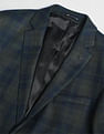 Arrow Tartan Check Knit Blazer
