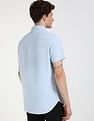 Tommy Hilfiger Solid Regular-Fit Linen Shirt