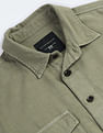 Flying Machine Slim Fit Washed Chambray Shirt