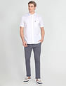 Arrow Sports Brand Print Twill Casual Shirt